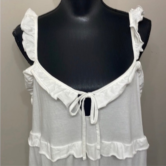 NWT J. Crew women’s summer white flare midi dress size M - Picture 2 of 10